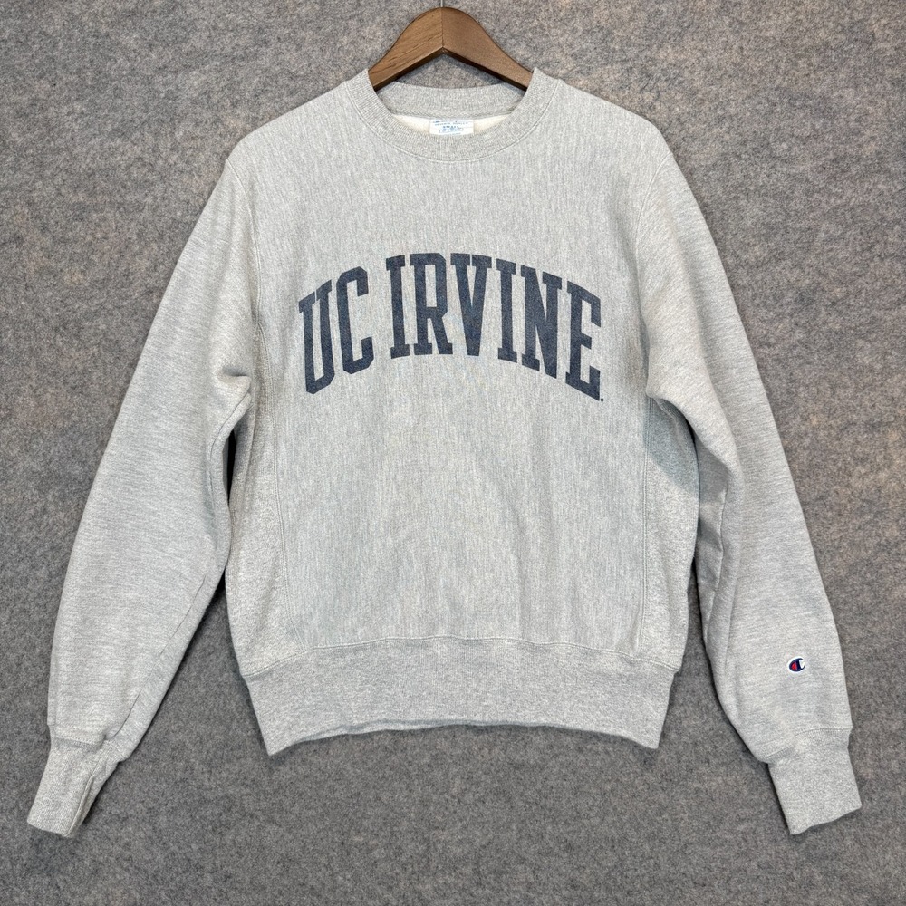 Vintage Champion Reverse Weave UC Irvine‎ University Sweatshirt Adult Small Y2K